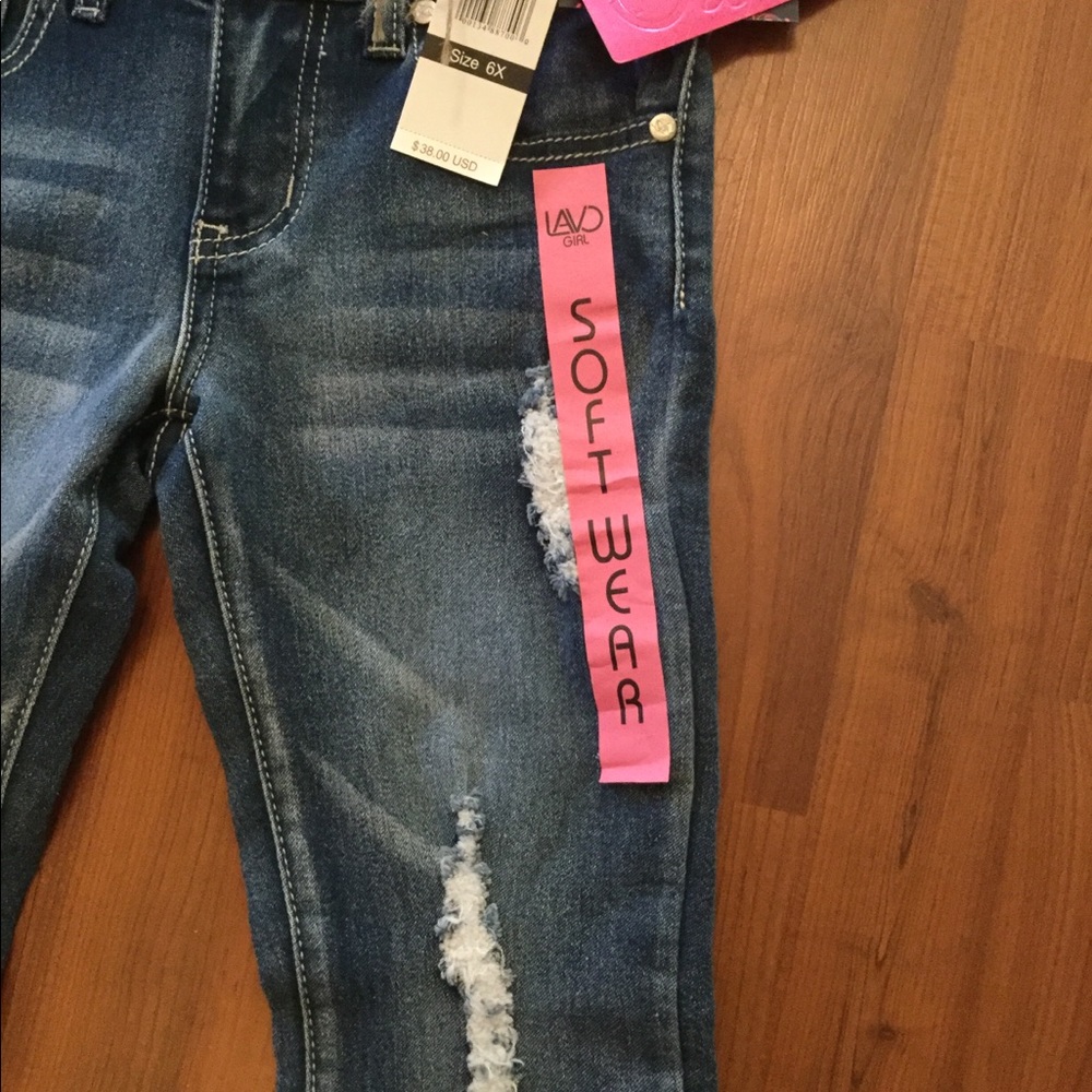 NWT SZ 6X LAVO‎ backed destruction no holes - Picture 2 of 3